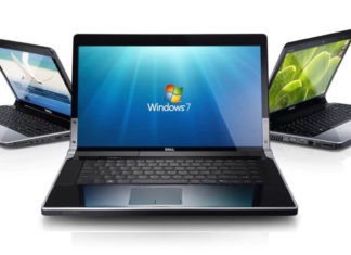 Windows 7 laptop