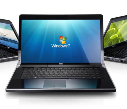 Windows 7 laptop