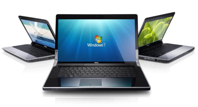 Windows 7 laptop