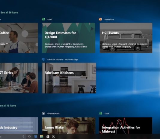 Windows Timeline