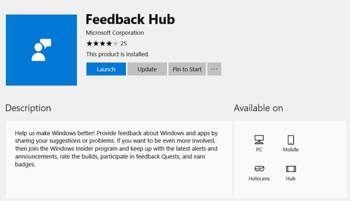 Feedback Hub