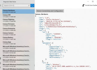 Diagnostic Data Viewer