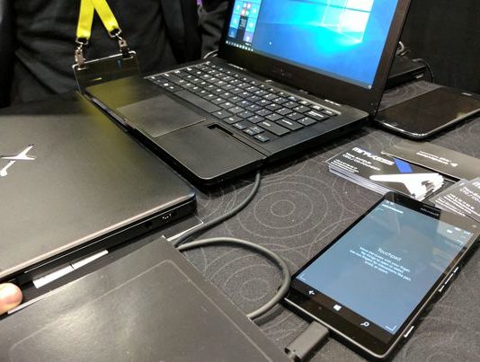 Miraxess’ solution to convert Windows Phones into a laptop launching this May Mirabook