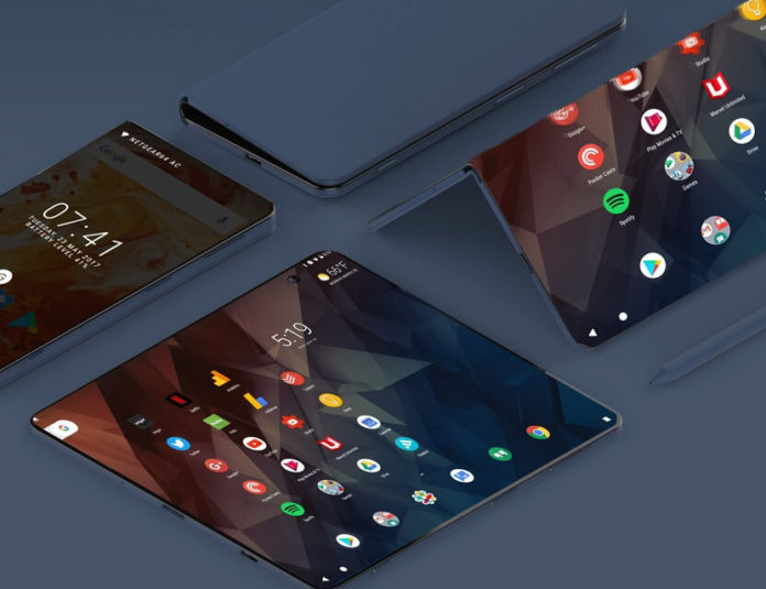 Samsung foldable phone