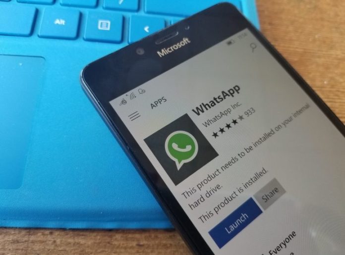 WhatsApp Windows Phone