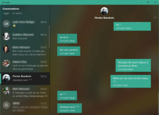Windows 10 Messaging
