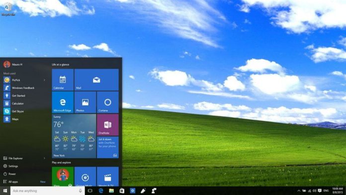 Windows 10 and XP