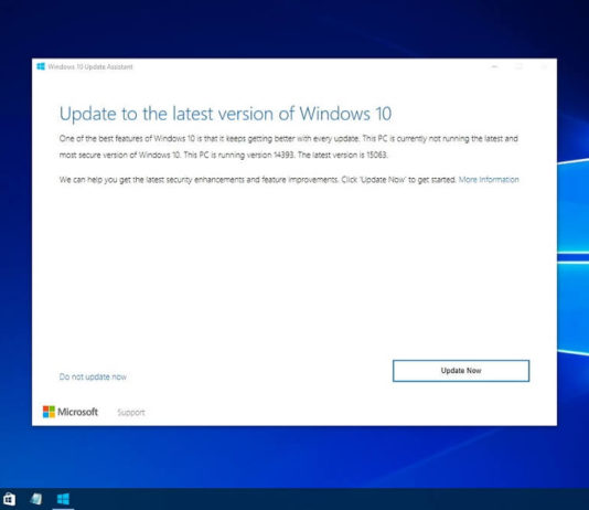 Windows 10 update peformance