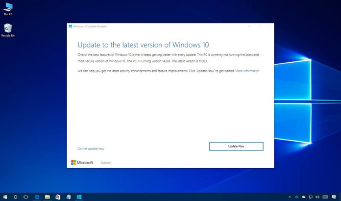 Windows 10 update peformance