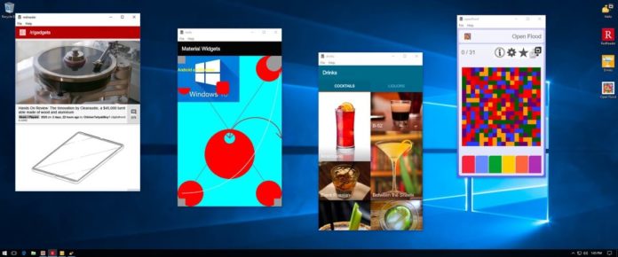 Android apps on Windows