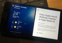 Lumia 640 XL with WinRT