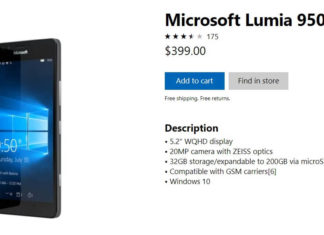 Microsoft Lumia at Store