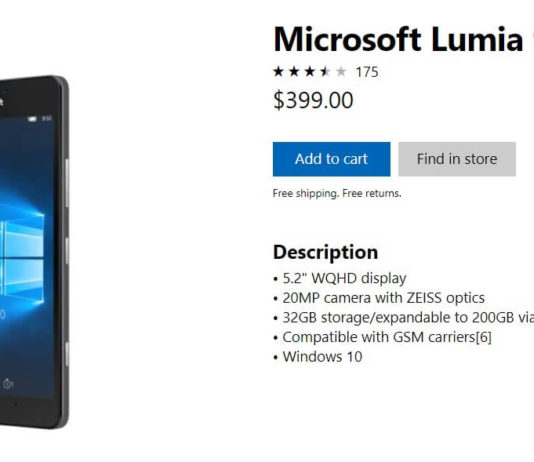 Microsoft Lumia at Store