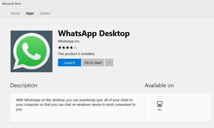 WhatsApp Desktop