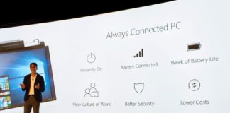 Windows 10 Always Connected PCs