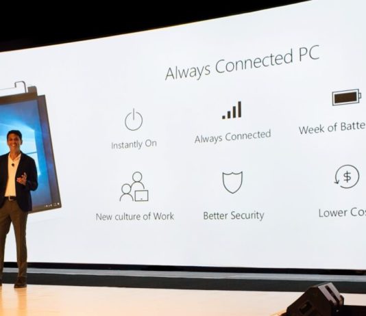 Windows 10 Always Connected PCs