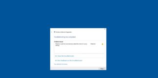 Windows could not automatically detect network’s proxy settings