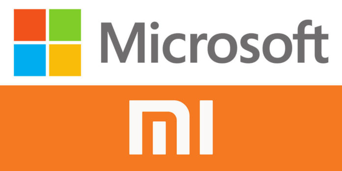 Xiaomi Microsoft
