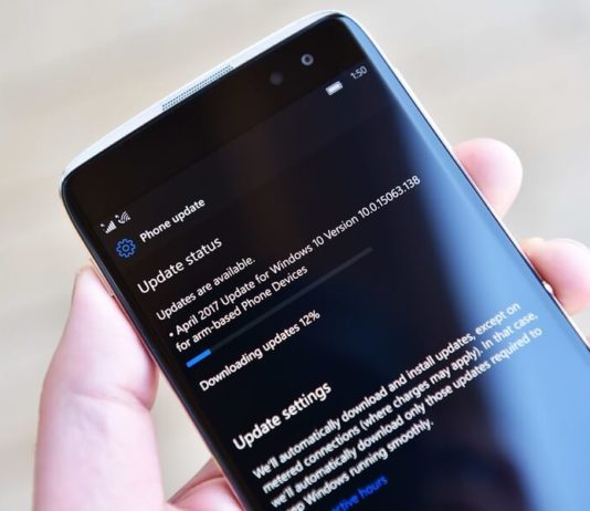 windows 10 mobile update
