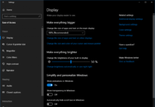 Windows 10 accessibility improvements