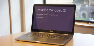 Windows 10 installing