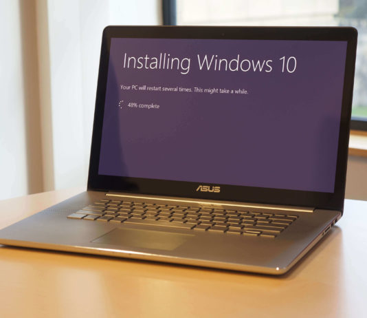 Windows 10 installing
