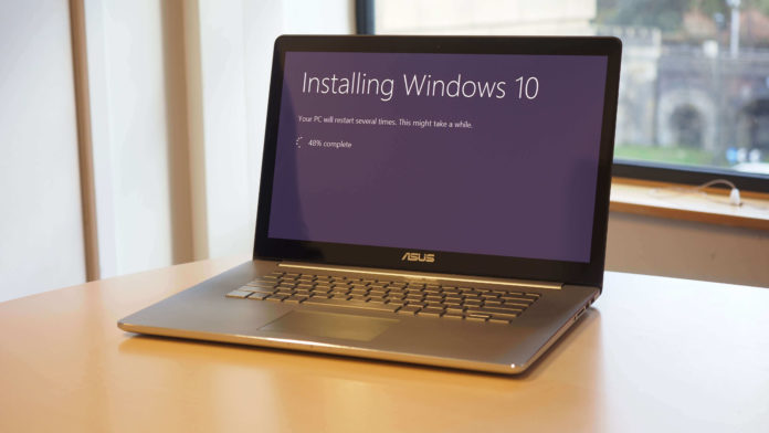 Windows 10 installing
