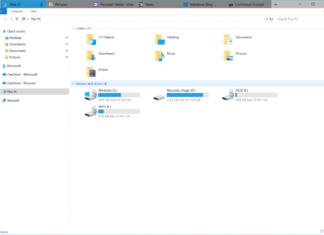 sets feature in file explorer