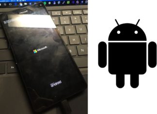 Android on Lumia 950 XL