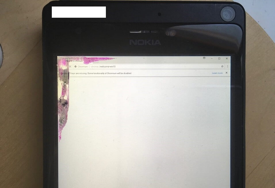 Chrome on Lumia