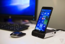 HP Elite X3 with dock