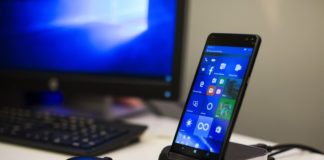 HP Elite X3 with dock