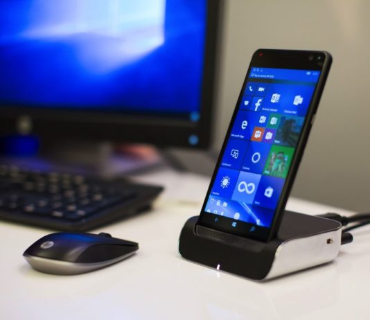HP Elite X3 with dock