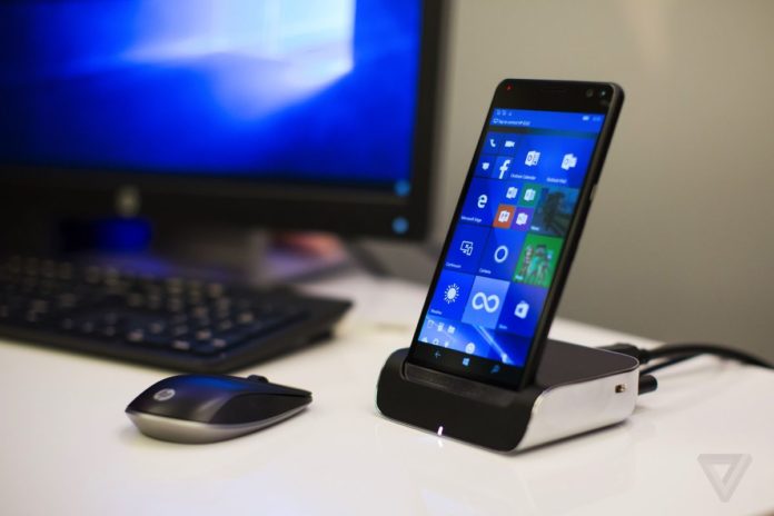 HP Elite X3 with dock