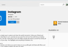 Instagram for Windows 10