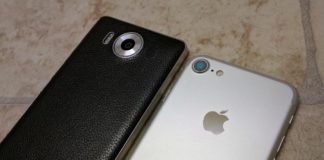 Lumia 950 vs iPhone 6