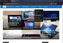 Microsoft Edge in Windows 10 April 2018 Update