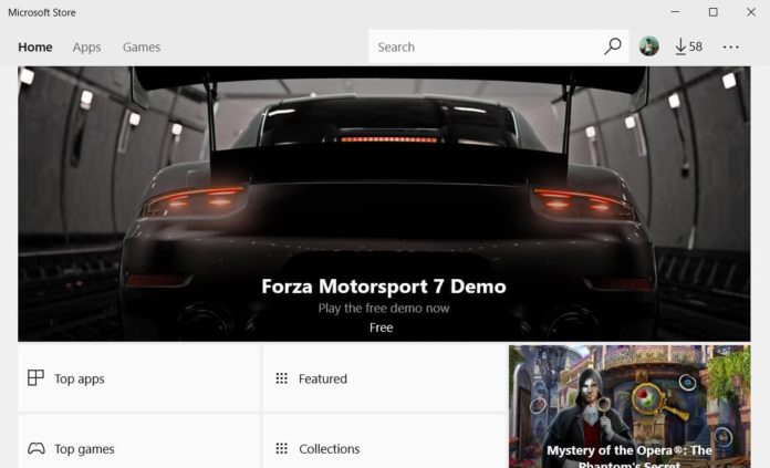 Microsoft Store in Windows 10