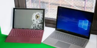 Microsoft Surface with Windows 10