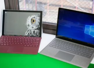 Microsoft Surface with Windows 10