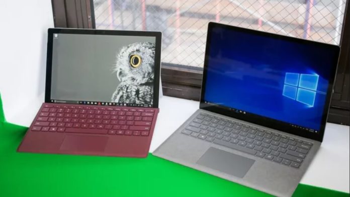 Microsoft Surface with Windows 10