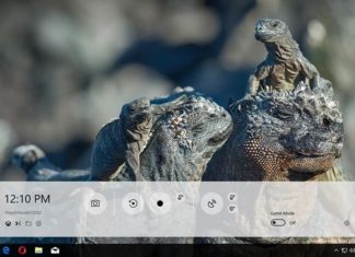 New game bar in Windows 10