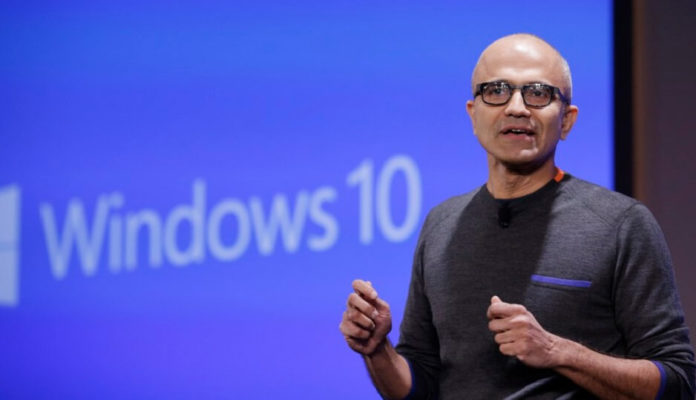 Satya Nadella and Windows