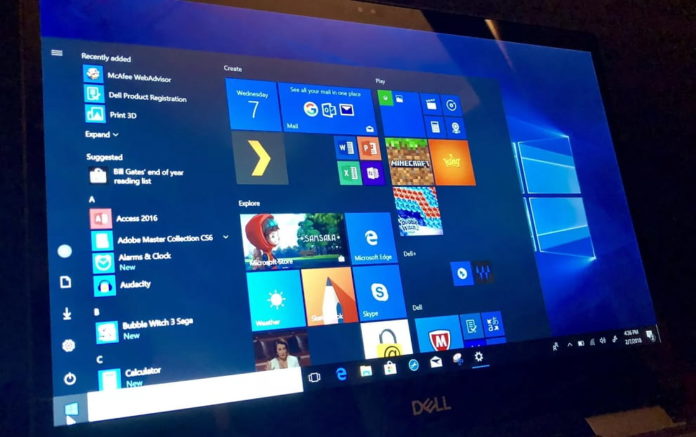 Start Menu in Windows 10