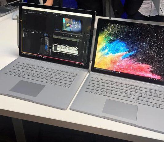 Surface Book 2 with Windows 10