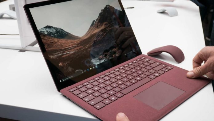 Surface Laptop with Windows 10