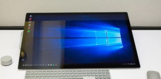 Surface Studio with Windows 10