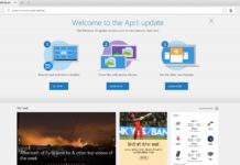 Windows 10 April Update