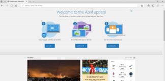 Windows 10 April Update