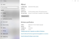 Windows 10 April Update
